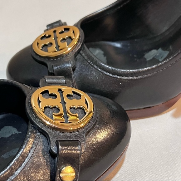 Tory Burch Black Platform Shoes - Picture 8 of 9